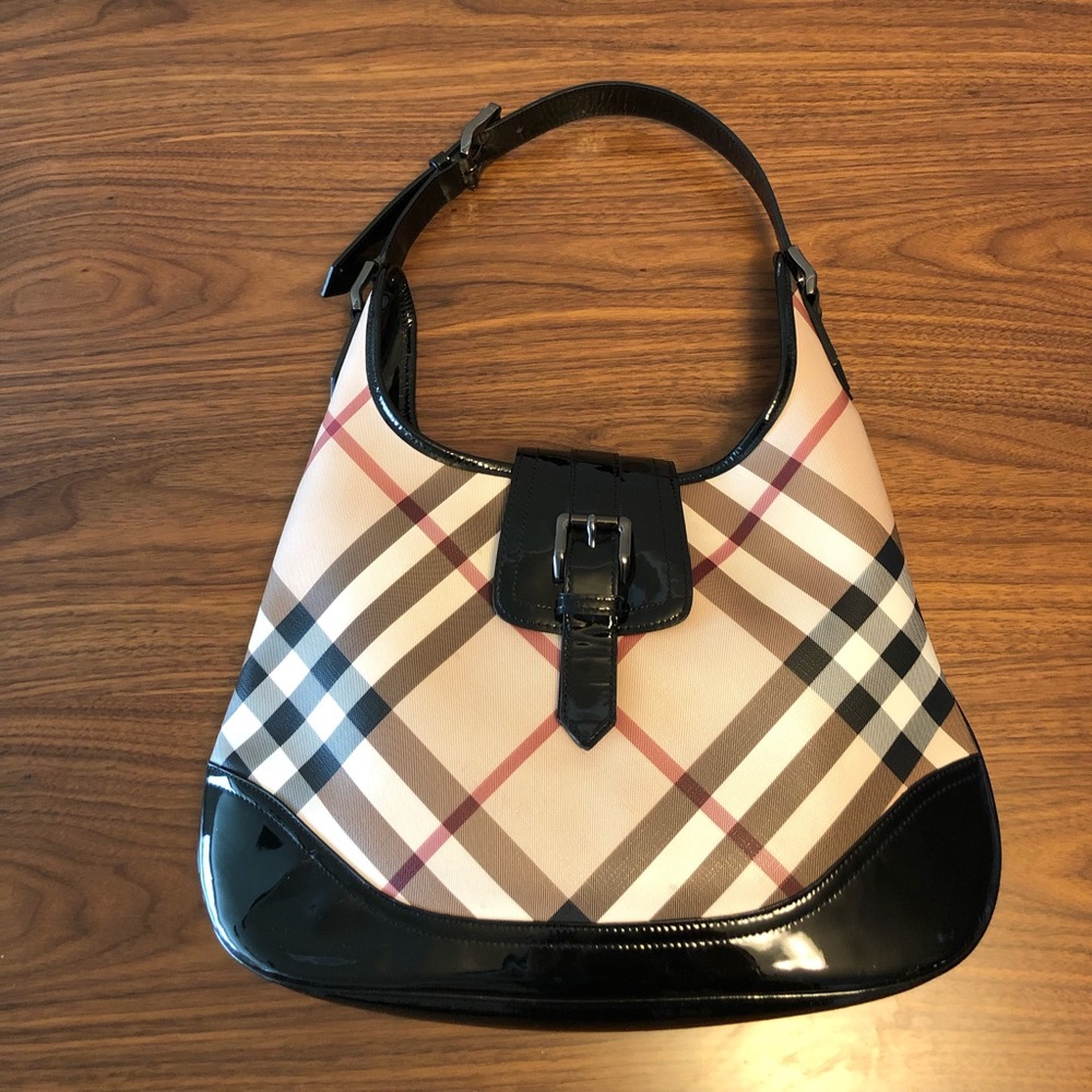 Burberry nova check shoulder bag